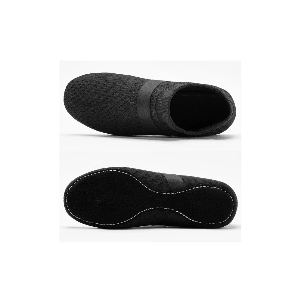 Slip-on Jazz Shoes Women/Men's Lightweight Breathable Dance Shoes 8-8.5W/7-7.5M